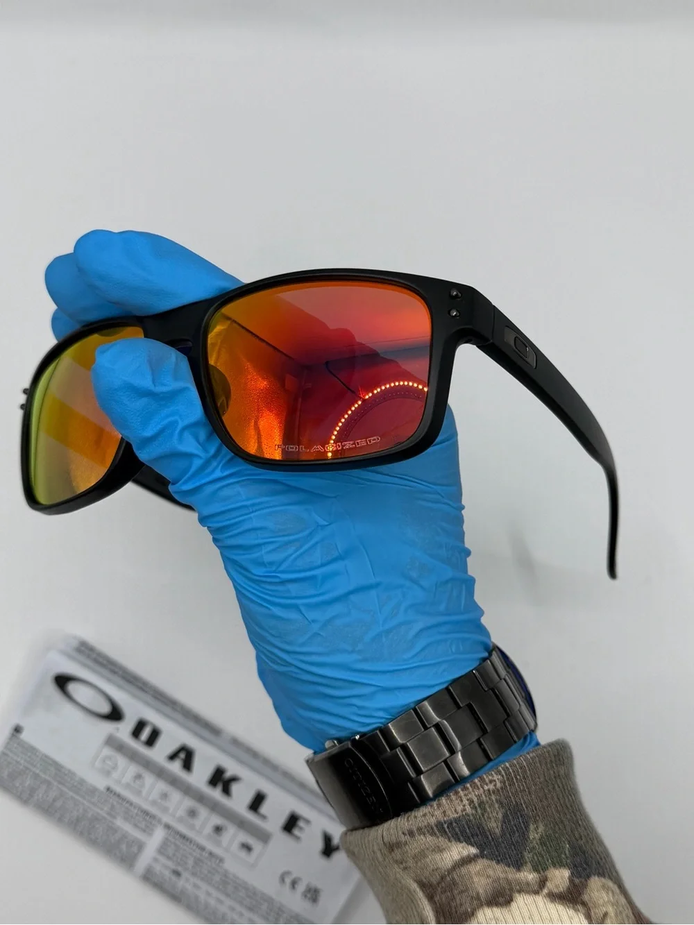 Oakley Holbrook sunglasses 57/18 polarized